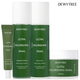 Dewtree Ultra Snail Snail Foundation 4 types (Essence Water Emulsion Moisture Cream Eye Cream) / 듀이트리 울트라 스네일 달팽이 기초 4종 (에센스 워터 에멀젼 수분크림 아이크림