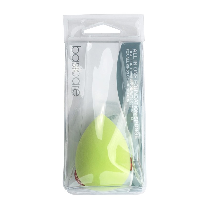 Foundation Sponge Water Drop Shape - Green - Non Latex