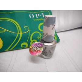OPI Nail Lacquer NL P19 Silver Canvas Radiant Sparkle Polish Color Paints