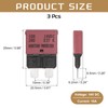 DMiotech 3 Pack Automatic Mini Reset Fuse, 14V DC 10A