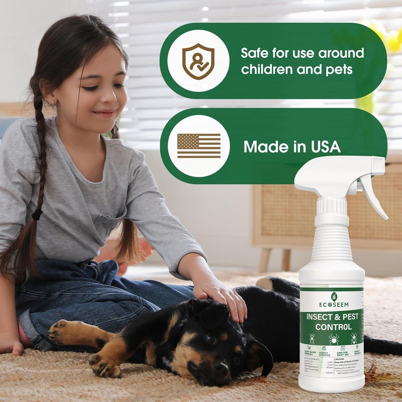 EcoSeem Insect & Pest Control Spray – Natural Essential -