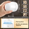 Cadrim Rechargeable Light Bulbs 2 Pack, Battery Operated Light Bulbs