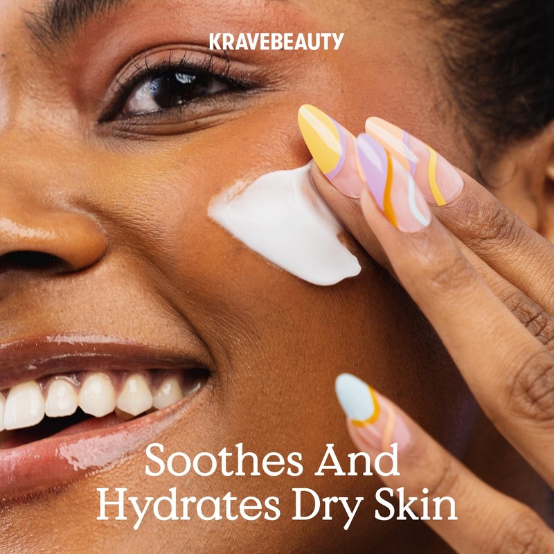 KraveBeauty Oat So Simple Water Cream – Korean-Inspired Daily Moisturizer,