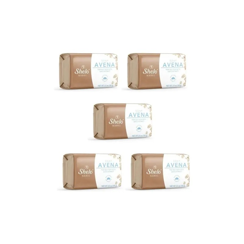Jabon De Avena Disminuye Exceso De Grasa Piel Sensible Shelo