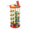 Pounding Toy Colorful Wooden Knock Ball Ladder Toy Intelligence Development
