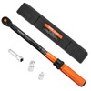 VEVOR 3/8 Inch Drive Torque Wrench, 10-100 ft.lb/13.6-135.6 Nm, Dual-Direction
