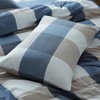 Pillowcase 75x50cm (70x50cm also available) Solid Plaid Pillow Case 8