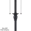 360 Lighting Dyna 58" High Black Floor Lamp Base