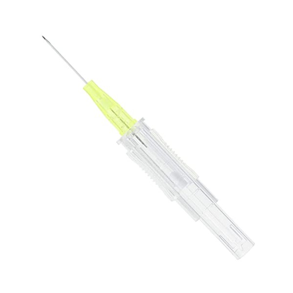 Curaplex Curaslide XC Safety IV Catheter, 24GA X .75" Needle,