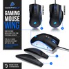 CSL - Kabelgebundene Gaming-Maus mit Optischem Sensor mit 200 bis