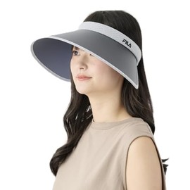 Fila Sun Visor, Striped Clip, 90% UV Protection, Navy, navy