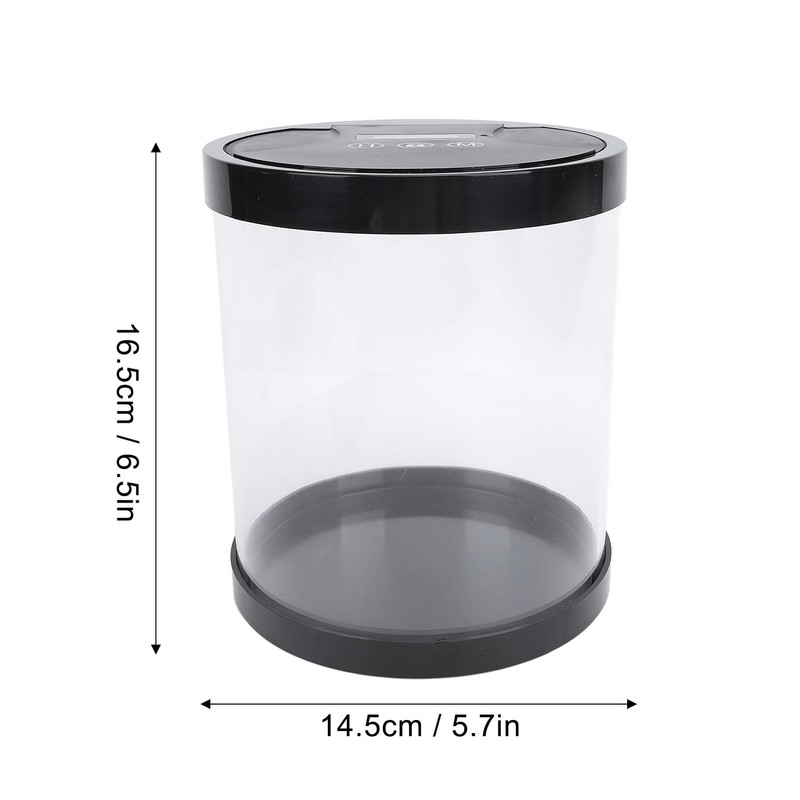 Timer Lock Box, Electronic Password Lock Multi Purpose Container for