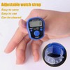 Digital Finger Ring Tally Counter, 5 Digit LCD Electronic Digital