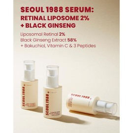 KSECRET [KSECRET]SEOUL 1988 Serum Retinal Liposome 2% + Black Ginseng 30ml