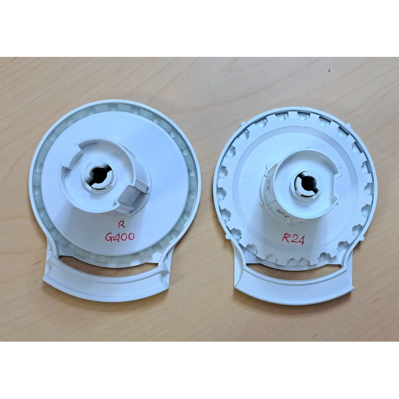 Rollease Clutch R Series with Bead Stopper (White, R24-1 1/2"