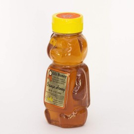 California Raw Orange Honey 12 Oz. Pure Natural Unfiltered Gift Wrapped