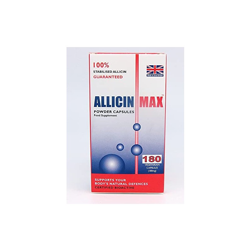 Allicin | Allicin Max Veg Capsules | 2 x 180