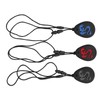 3pcs Baby Teethers Necklace Silicone Refrigerable Heat Resistant Soothing Gum