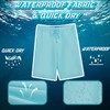 SMONTY Men's Swim Trunks Quick Dry Swim Shorts with Lanyard
