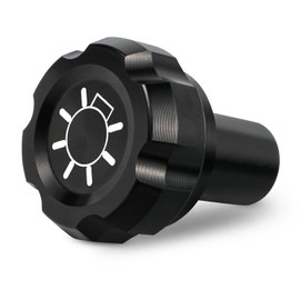 Bevinsee Headlight Switch Knob Compatible with Ford Mustang Bronco F150 F250 F350 Truck, Replacement for F5TZ11661A F5ZZ11661A