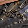 sourcing map 10 Pcs Zipper Sliders, #3 Zipper Pull Replacement