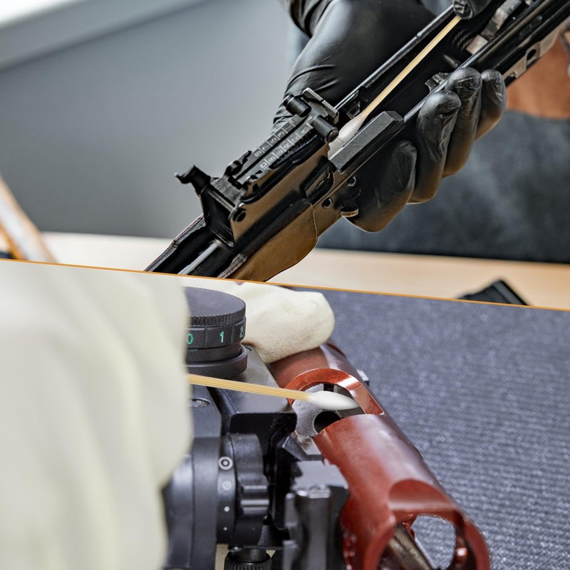 6" Long Cotton Swabs With Double Tips, 200 Pcs (100