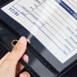 Staples Job Ticket Holders, 6-inch x 9-inch, Clear, 50/Carton (ST28510-CCVS)