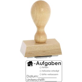 Department Store 2010 Teacher Stamp - Homework - Wooden & Rubber Stamp for Stamping All Types of Writing 5 x 3 cm