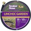 LICNCHOC GARDEN Soaker Hose 15 ft,1/2 INCH Flexible Durable Garden