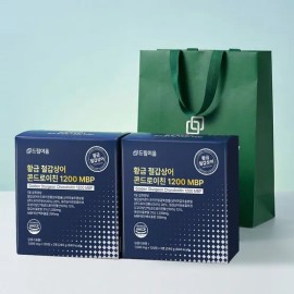 드림이음 황금 철갑상어 콘드로이친 1200 MBP 선물세트 2세트 8개월분