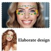 St. Patrick's Day Glitter Face Tattoos St Patricks Day Stickers,2.56×6.3