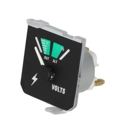 Electrical Volt Gauge fits International 5088 3388 886 1460 1086 3588 3288 Hydro 186 6788 3088 1486 6388 1586 5488 786 1480 6588 3788 3688 986 5288 fits Case IH 1644 1666 1660 1688 1680 1670 1640