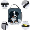 Kamoxi Dog Lunch Box Cute Snowy Mountain Dog Puppy Insulated