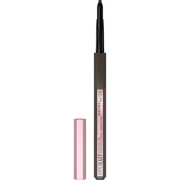 Maybelline Hyper Easy No Slip Pencil Eyeliner Makeup, Deep Brown,