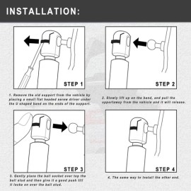 Unbranded 2Pcs Hatchback Lift Supports Struts Shocks for Volkswagen Golf 99-01 Hatchback