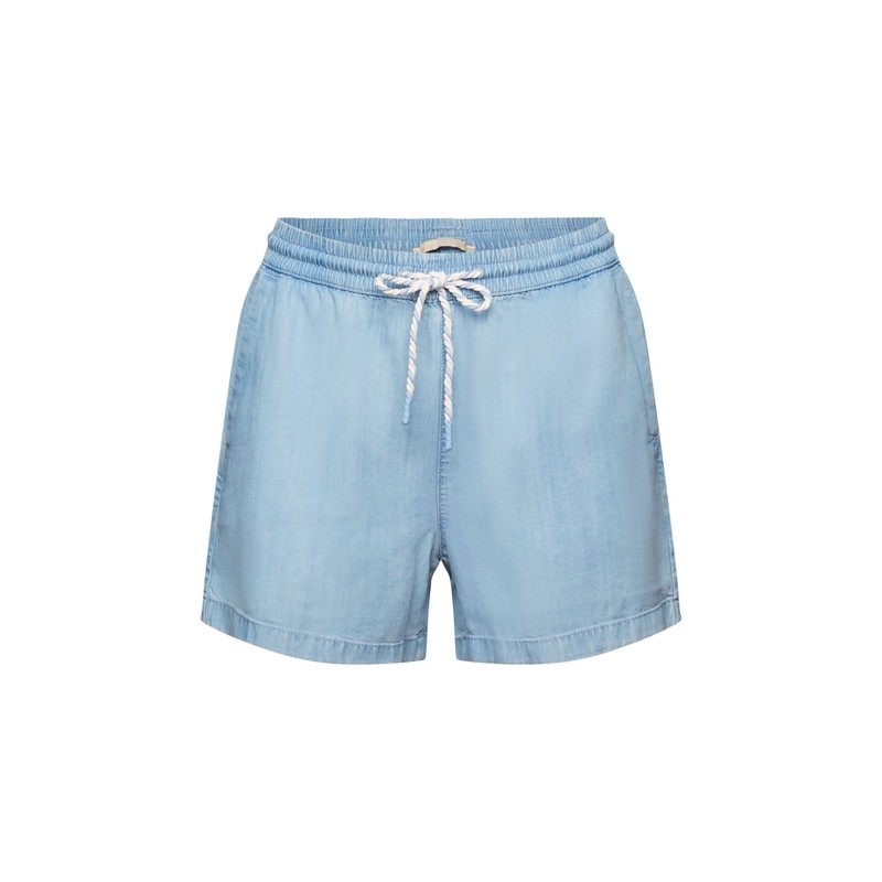 ESPRIT Women's Denim Shorts, 904/Blue Bleached