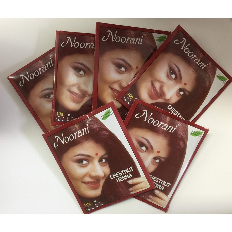 Noorani Chestnut Colour Henna Henné Marron