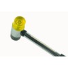 AKOAK 25mm Dual Head Nylon Rubber Hammer Jewelers Metal Mallet,Multipurpose,