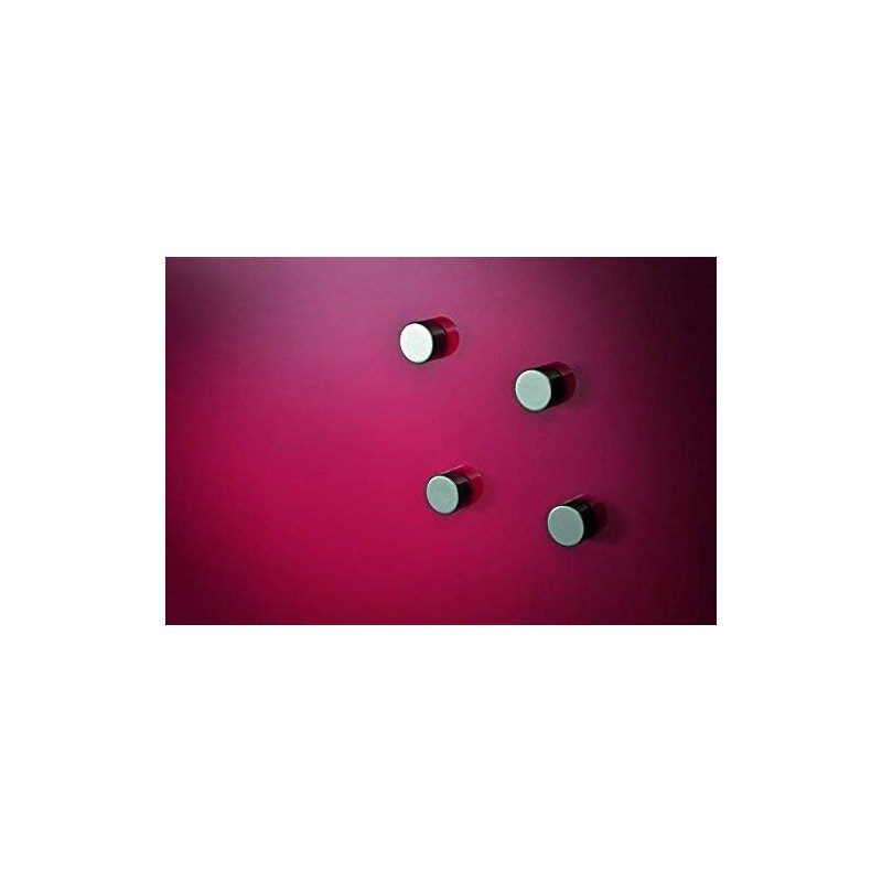 Legamaster Glassboard Magnet - Silver (Pack of 6)