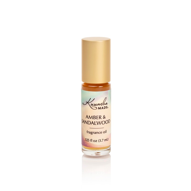 KUUMBA MADE AMBER AND SANDALWOOD 1/8 oz by Thinkpichaidai