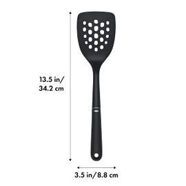 OXO GG 1190300BK Nylon Square Turner, Black