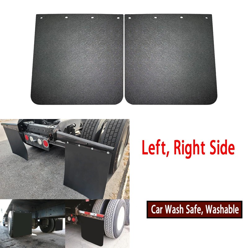 BST BSSP 4PCS Universal 24"x 24" Mud Flaps for Semi