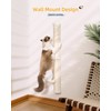 Aechonow 34'' Wall Cat Scratching Post, Wall Mounted Cat Scratcher