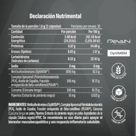 Vivenia Artimatrix Cúrcuma Msm Pea In Soporte Articulaciones                                                                                          