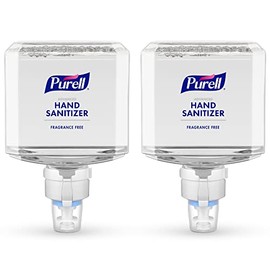 PURELL Advanced Hand Sanitizer Gentle & Free Foam, Fragrance Free, 1200 mL Refill for PURELL ES8 Automatic Hand Sanitizer Dispenser (Pack of 2) - 7751-02