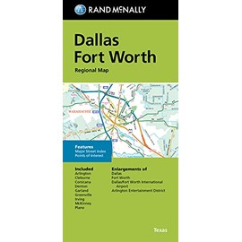 Rand McNally Folded Map: Dallas Fort Worth Regional Map
