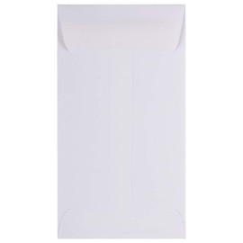 JAM PAPER #5 Coin Envelopes - 2 7/8 x 5 1/4 - White - Bulk 500/Box
