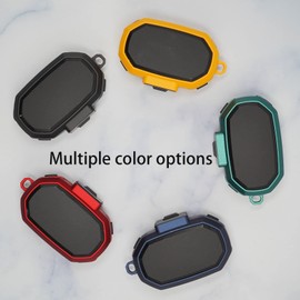 For Jabra Elite7 Pro / Elite 7 Active Case, TPU + PC Case, Complete Protection from Scratches, St??, with Carabiner Anti-Shock and Anti-Slip (Yellow)