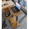 Computer Tower Stand with Charging Station & USB Ports -