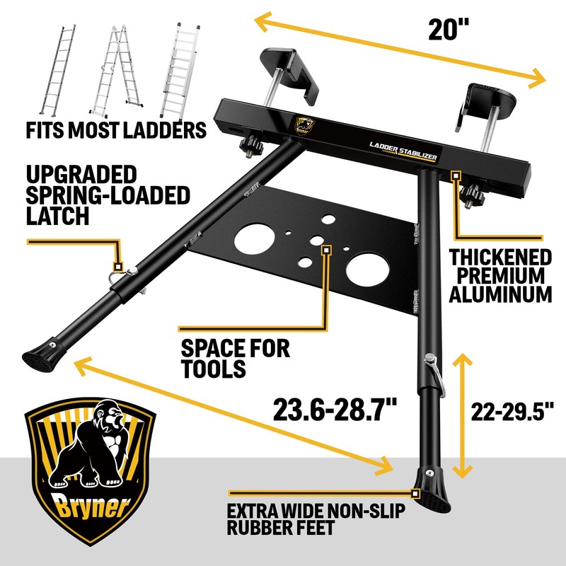 Ladder Stabilizer, Extension Ladder Stabilizer for Roof Wall Standoff Ladder